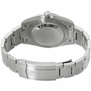 oyster perpetual 41 coral red domed bezel mens watch 124300 0007