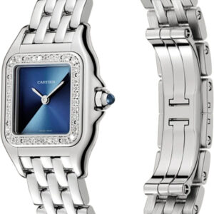 panthere de cartier diamond bezel small womens watch w4pn0013