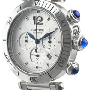 pasha 41mm steel chronograph mens watch wspa0018