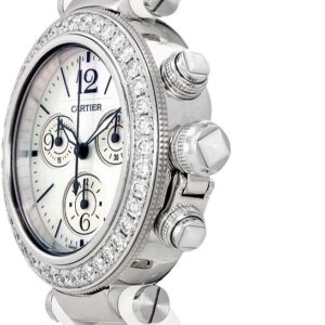 pasha seatimer white gold womens watch wj130003