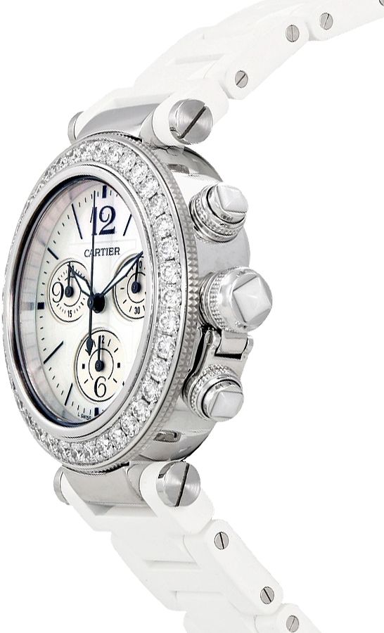 pasha seatimer white gold womens watch wj130003 pasha seatimer white gold womens watch wj130003