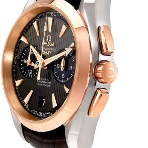 seamaster aqua terra steel rose gold mens watch 23123435206001