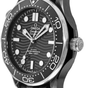 seamaster diver 300m black dial mens watch 21092442001002