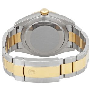 sky dweller 42mm oystersteel 18k yellow gold mens watch 336933 0001