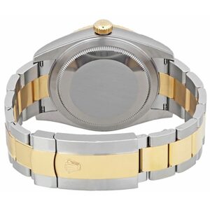 sky dweller bright black dial 42mm mens watch 336933 0003