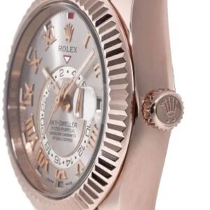 sky dweller rose gold luxury mens watch 326935 0004