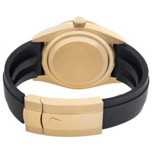sky dweller white dial 18k yellow gold mens watch 336238 0003