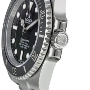 submariner no date black dial mens watch 114060 0002