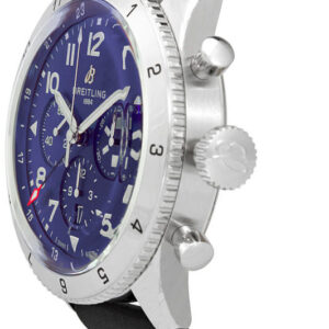 super avi b04 blue dial steel mens watch ab04451a1c1x1