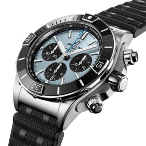 super chronomat b01 44 blue dial mens watch pb0136251c1s1