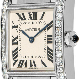 tank francaise diamond stainless steel womens watch w4ta0009