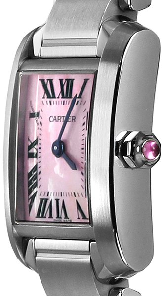 tank francaise pink pearl petite womens watch w51028q3 tank francaise pink pearl petite womens watch w51028q3