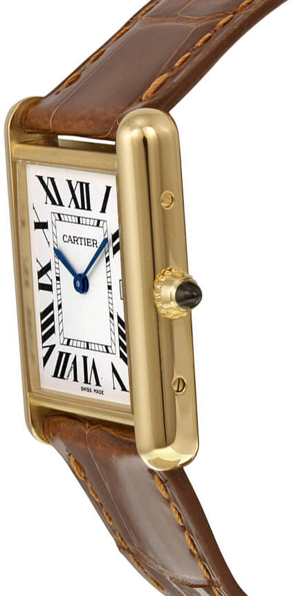 tank louis 18k gold luxury watch w1529756 tank louis 18k gold luxury watch w1529756