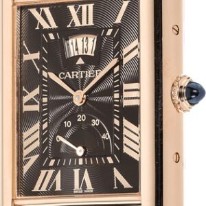 tank louis 18k rose gold mens watch w1560002