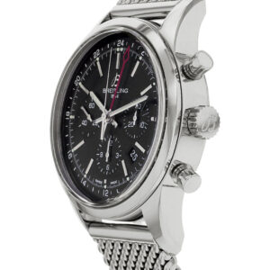 transocean chronograph gmt steel mens watch ab045112 bc67 154a