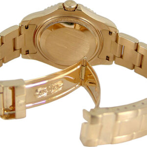 yacht master 35 gold watch 168628