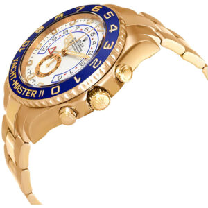 yacht master ii 18k yellow gold mens luxury watch 116688 0002