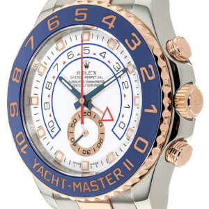 yacht master ii oystersteel everose gold 44mm mens watch 116681 0001