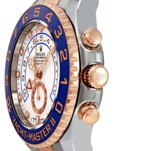 yacht master ii steel rose gold luxury mens watch 116681 0002